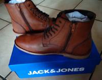 Jack and Jones Leder Boots Gr. 44 Nordrhein-Westfalen - Salzkotten Vorschau