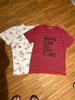 2x T-Shirt Shirt Junge Gr 158 164 weiß rot blau Set Paket Nürnberg (Mittelfr) - Oststadt Vorschau