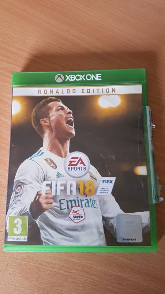 Fifa 18 Spiel XBox One Top Zustand in Olfen