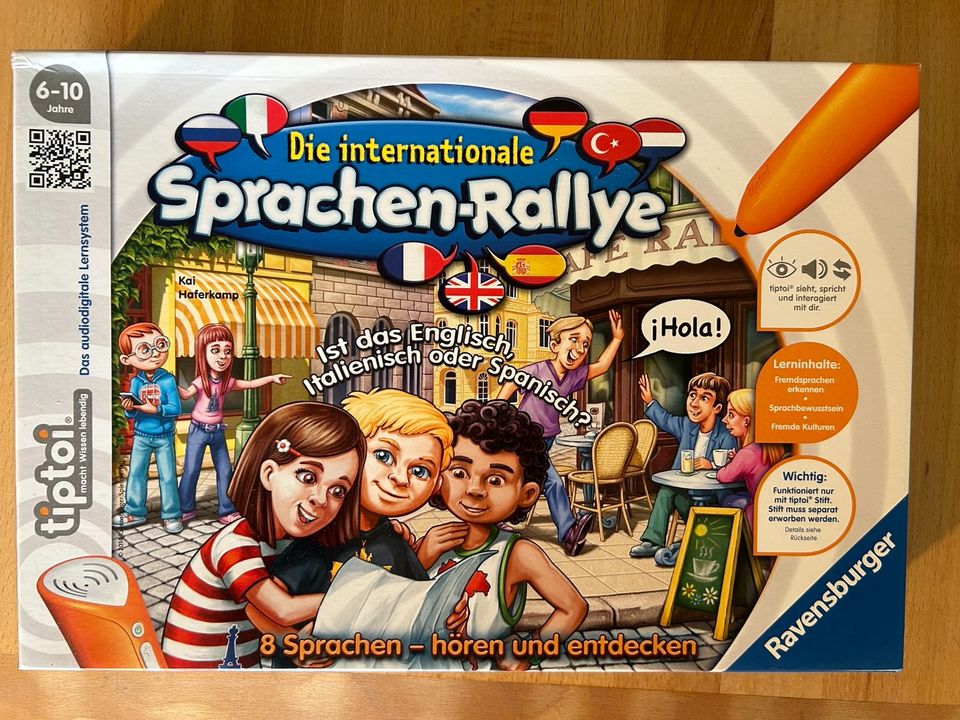 Die internationale Sprachen-Rallye tiptoi Spiel in Kronau