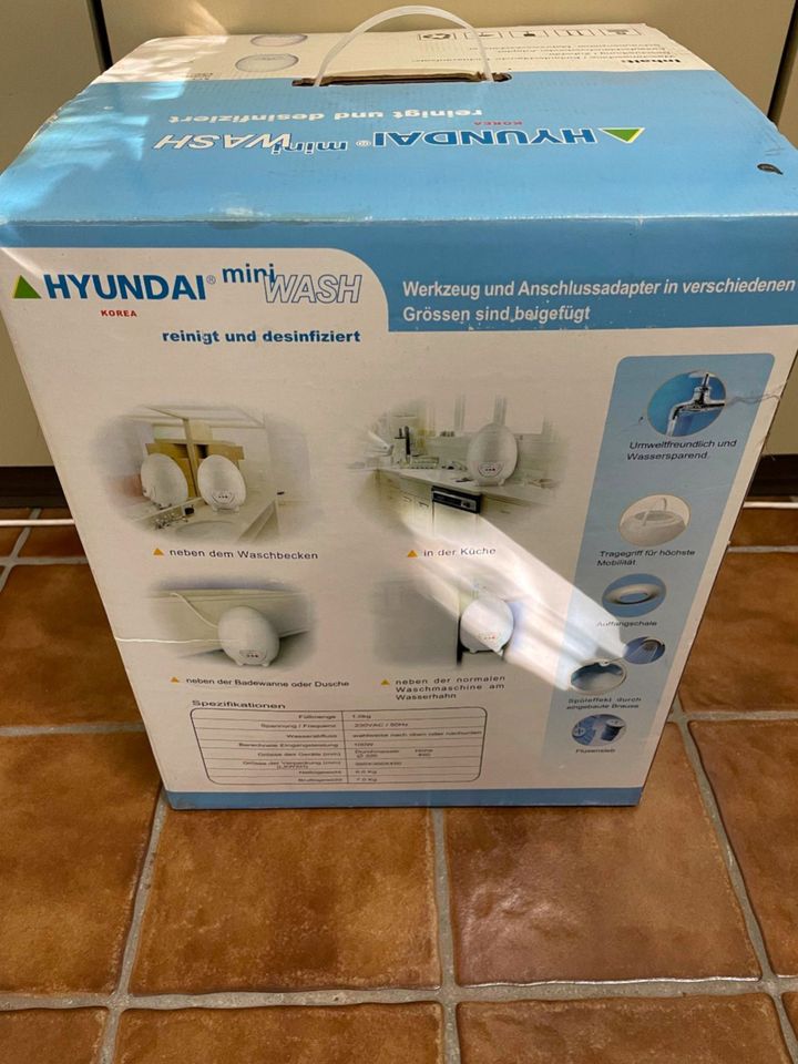 Waschmaschine Hyundai Mini-Wash Camping in Bayern - Mömbris | Waschmaschine  & Trockner gebraucht kaufen | eBay Kleinanzeigen ist jetzt Kleinanzeigen