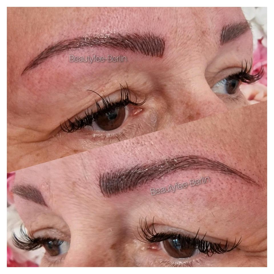 Microblading Permanent Make up Härchenzeichnung inkl Nacharbeit in Berlin