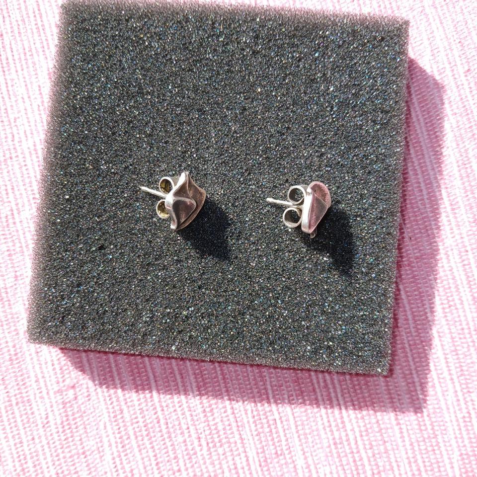 Lapponia Ohrstecker, 925er Silber, Björn Weckström, Schmuck in Ravensburg