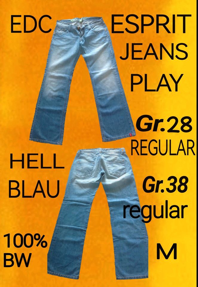 Suche Edc Esprit Jeans Play, Gr. 28 regular/ 38 regular, M in Velen