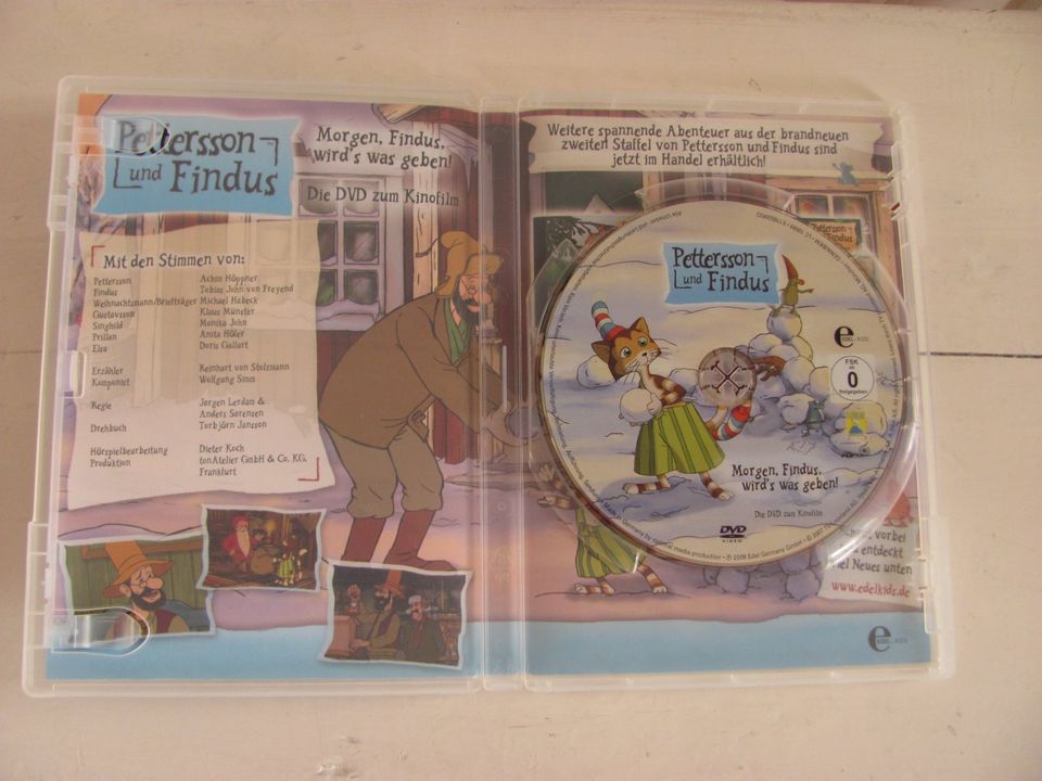 DVD Pettersson und Findus Morgen Kinder wird´s was geben DVD in Uelzen