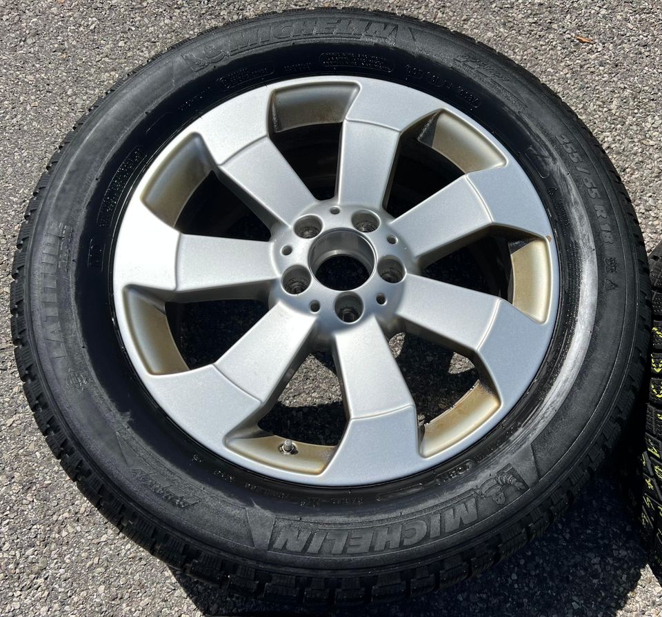 4 ALU 18" WINTERRÄDER MERCEDES GLE W166 166 ML ML-KLASSE #19AB in Bad Tölz