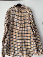 Gant The Oxford Gingham Regular Hemd blau gelb kariert L 41/42 Hessen - Oberursel (Taunus) Vorschau