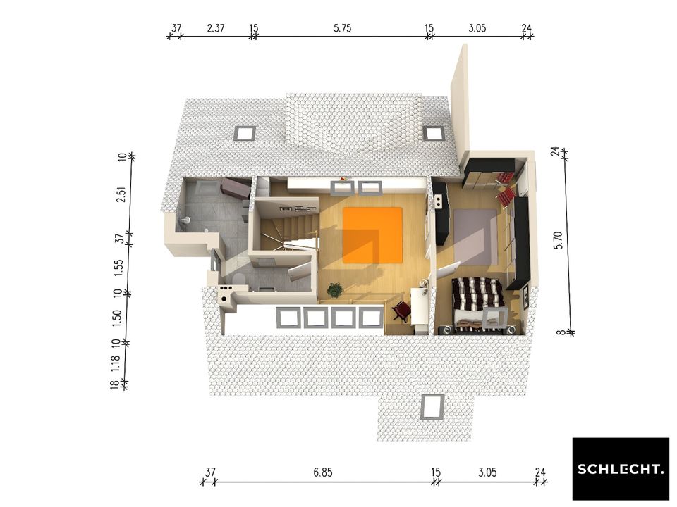 Neuwertiges Penthouse gesucht? Wir haben es! in Hannover