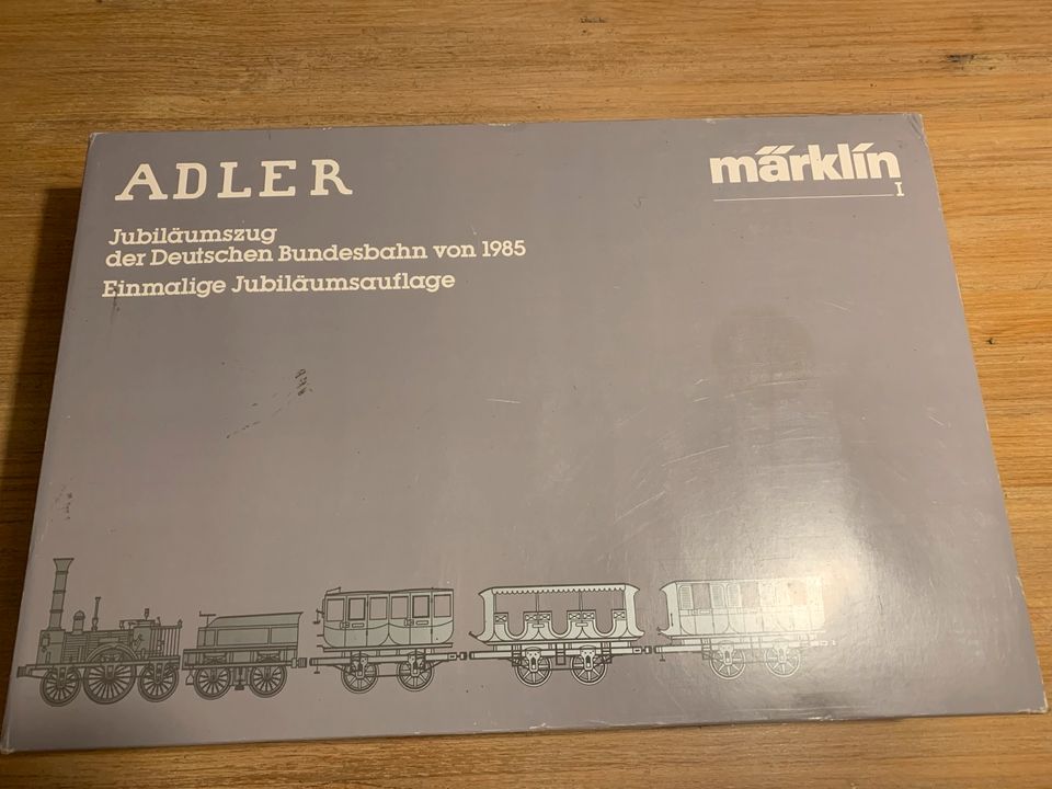 NEU Märklin Spur 1 ADLER Jubiläumszug Nr. 5751  von 1985 in Nürnberg (Mittelfr)