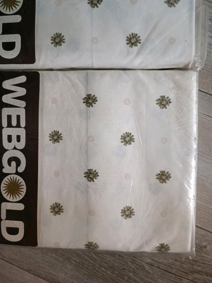 Webgold Bettwäsche 4tlg Silke 5474/735, 135x200, Creme * NEU in Glattbach Unterfr.