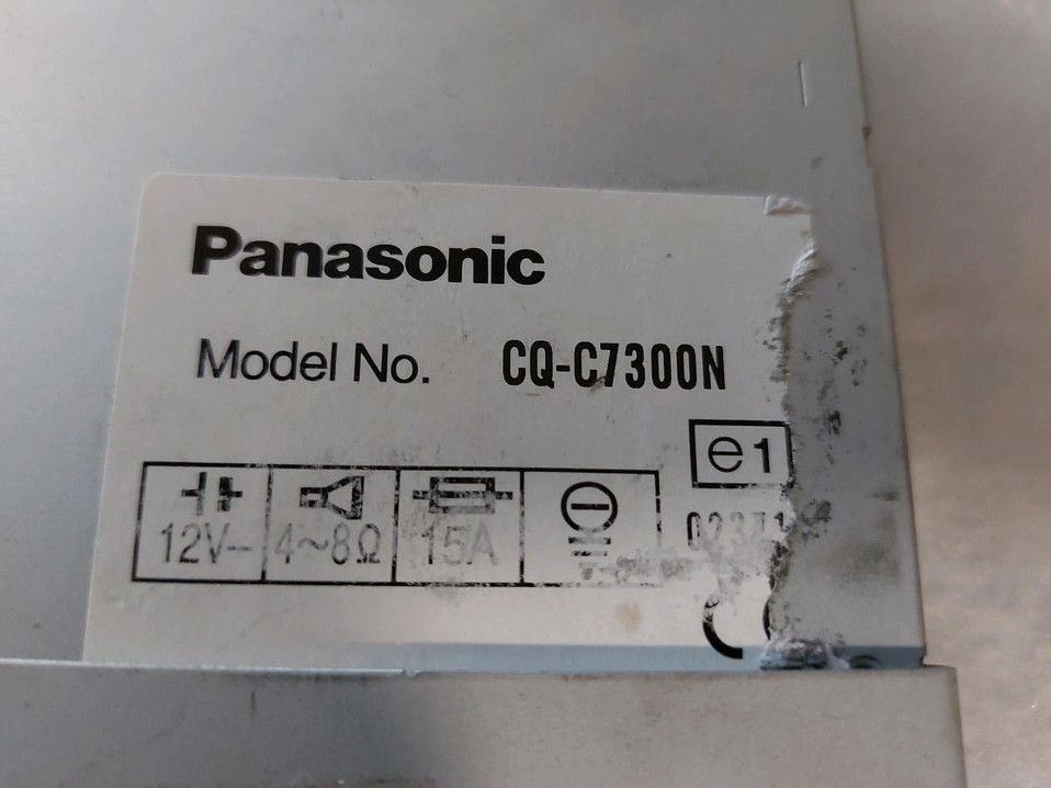 Panasonic CQ C7300N Autoradio *Funktionsgeprüft* TOP Gerät!!! in Unna