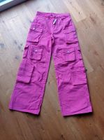 Review Baggy Cargo Pants Jeans, Größe M, pink/ fuchsia, NEU Hessen - Wiesbaden Vorschau