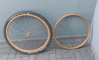 HOLZFELGEN Fahrrad und 26x1.95 TUFO XC1 NEU Schlauchreifen Sachsen-Anhalt - Eggersdorf Vorschau