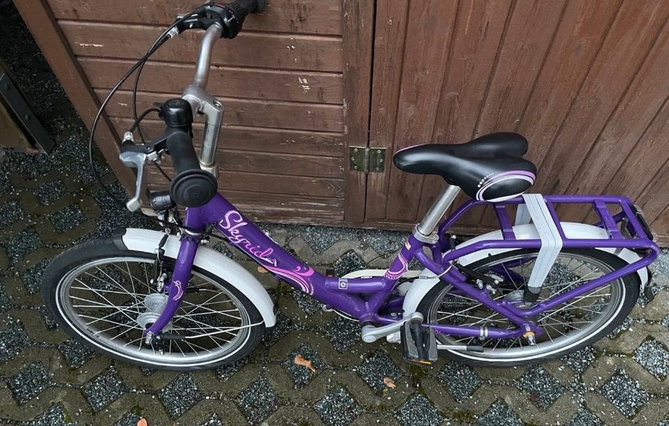 Fahrrad gebraucht Kinderrad lila in Bautzen