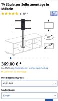 TV Säule / Tv Halterung zur Selbstmontage in Möbeln Rheinland-Pfalz - Brachbach Vorschau