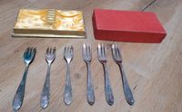 Alpaka 100 Kuchengabel Set Barock Vintage Silber Besteck Wuppertal - Ronsdorf Vorschau