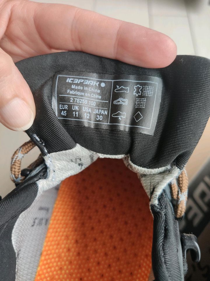 Icepeak Wanderschuhe nur 1x getragen Gr. 45 in Recklinghausen