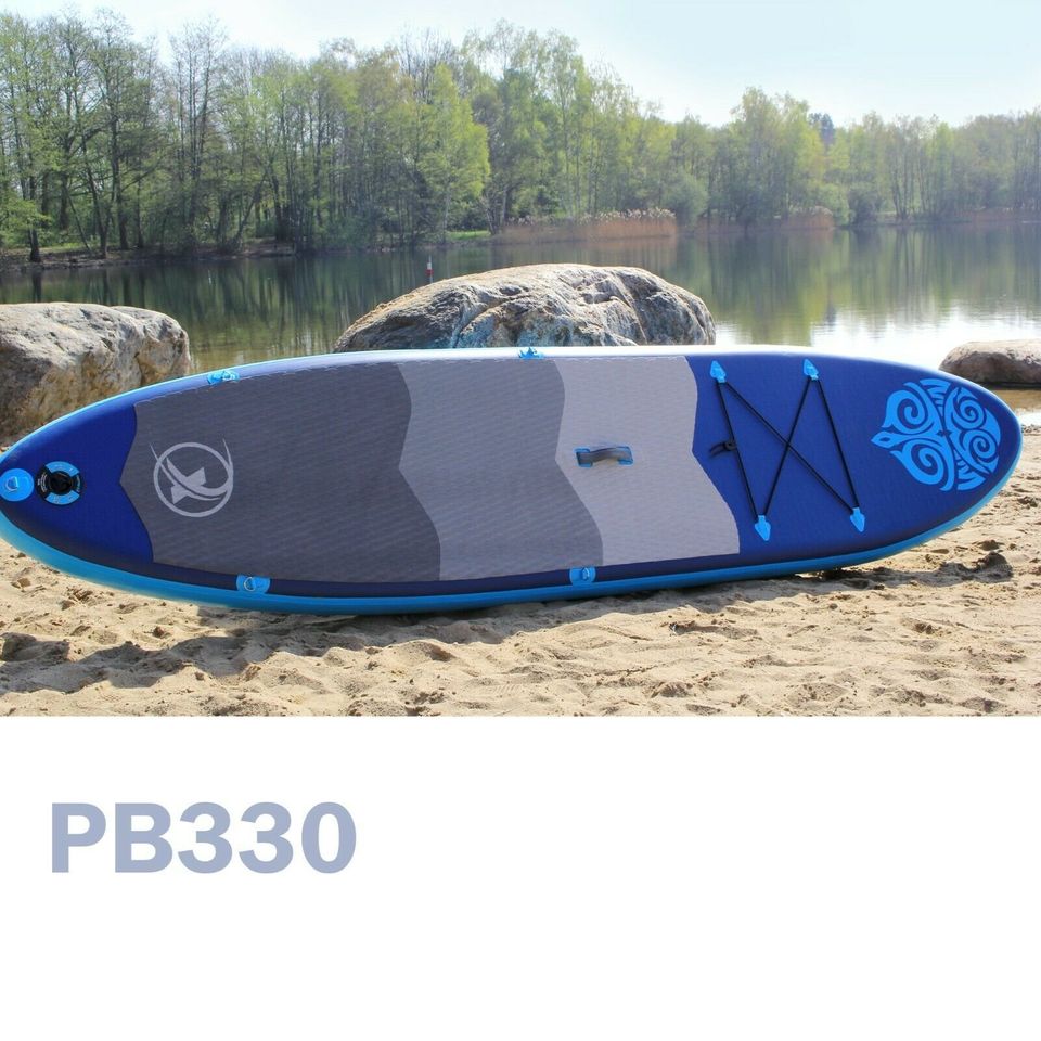 Stand up Paddle Board SUP Surfbrett Surf-Board Set PB330 in Harsum