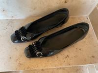 Sultana Damenschuhe, Ballerina, schwarz, Leder, Größe 41,5 Dresden - Blasewitz Vorschau