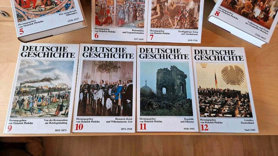 Deutsche Geschichte Bertelsmann 12 Bände Heinrich Pleticha in Ochsenfurt