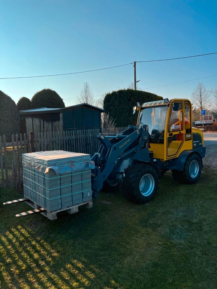 Vermietung Radlader/Hoflader Eurotrac W13 Mieten 2 T Hubkraft in Ponitz