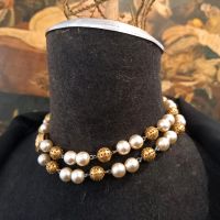 Antik Vintage Perlen Halskette 1950er 1960er Jahre Rheinland-Pfalz - Lauterecken Vorschau