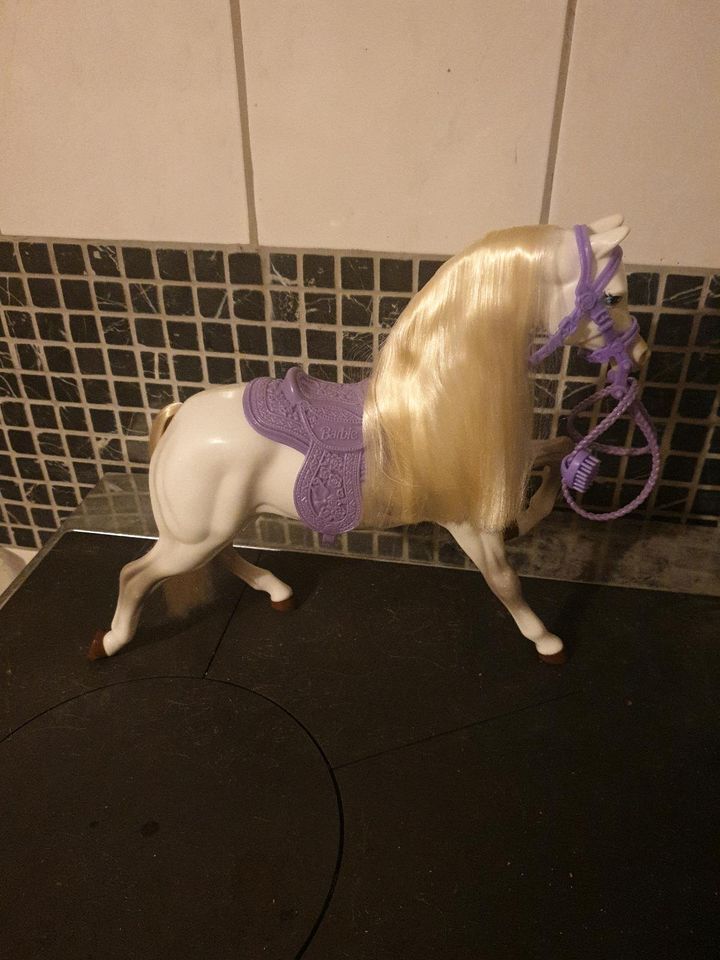 Barbie Pferd Brushable Beauty, sehr guter Zustand. in Wies
