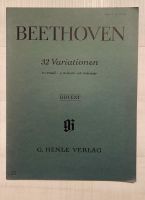 Beethoven 32 Variationen C-moll Noten Klavier Bayern - Lichtenfels Vorschau