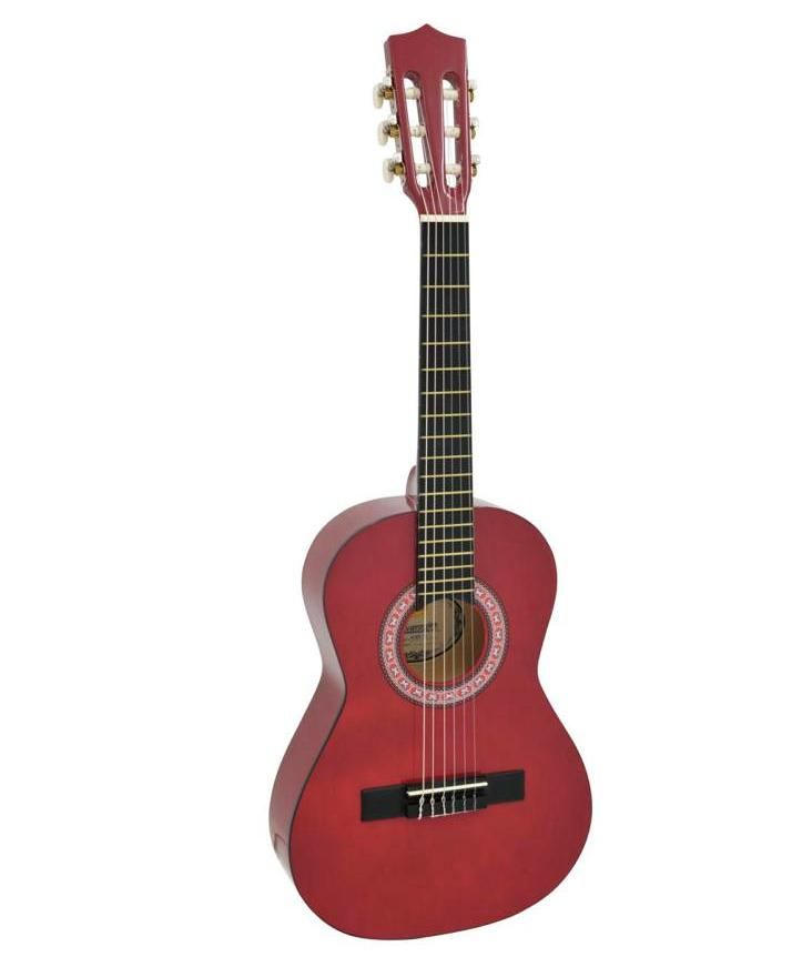 Dimavery AC-303 Klassikgitarre 1/2-Größe, rot / Kindergitarre in Oberhausen