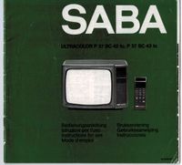 SABA Ultralocolor P 37 SC 42 TC Manual mit PCP Diagramm Bochum - Bochum-Ost Vorschau