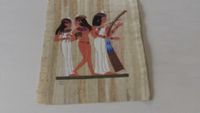 Papyrusbild drei Musikerinnen, handgemalt aus Ägypten Baden-Württemberg - Salem Vorschau