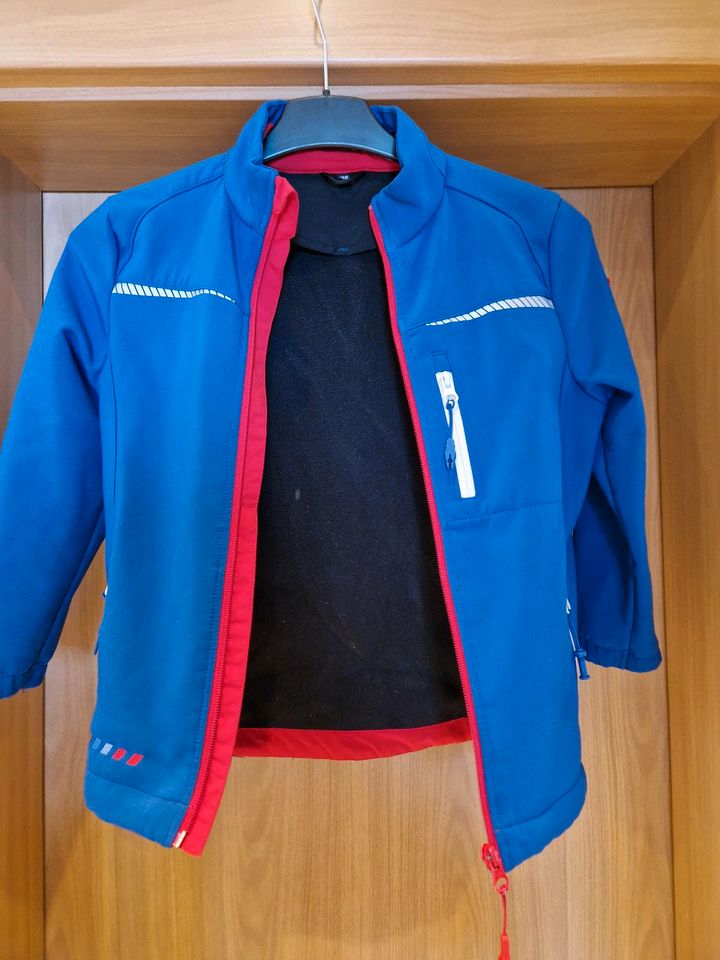 engelbert strauss Softshelljacke, blau 122/128 in Frankfurt am Main