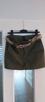 H&M Jeans Minirock, Gr. 36, khaki inkl. Gürtel Hessen - Bruchköbel Vorschau