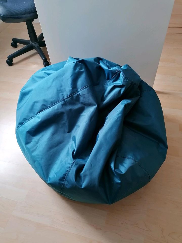 Sitzsack blau türkis in Andernach