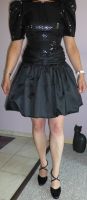 ** Cocktailkleid Abendkleid Pailletten knielang Gr. 36 schwarz ** Nordrhein-Westfalen - Kevelaer Vorschau