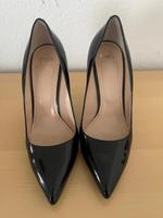 Bally Damen Schuhe Pumps Gr. 39,5 Schwarz Leder Colette Düsseldorf - Mörsenbroich Vorschau