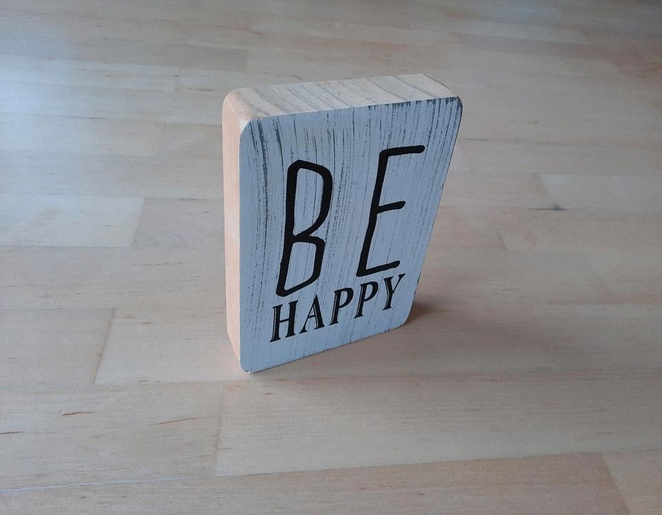 Be Happy Depot Holzschild Wandbild Holzbild in Nienburg (Weser)