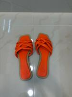 Neu ZARA Sandalen Orange Korallenrot 37 Berlin - Wilmersdorf Vorschau