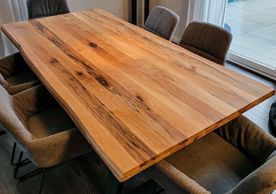 Echtholz Tischplatte von Möbel Höffner Tisch Holz - Luxury Wood in Berlin