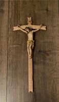 Holzkreuz mit Jesus 46cm x 20,5cm Baden-Württemberg - Wüstenrot Vorschau