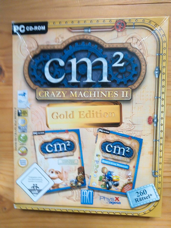 Crazy Machines 2- Gold Edition  PC CD-ROM in Puderbach
