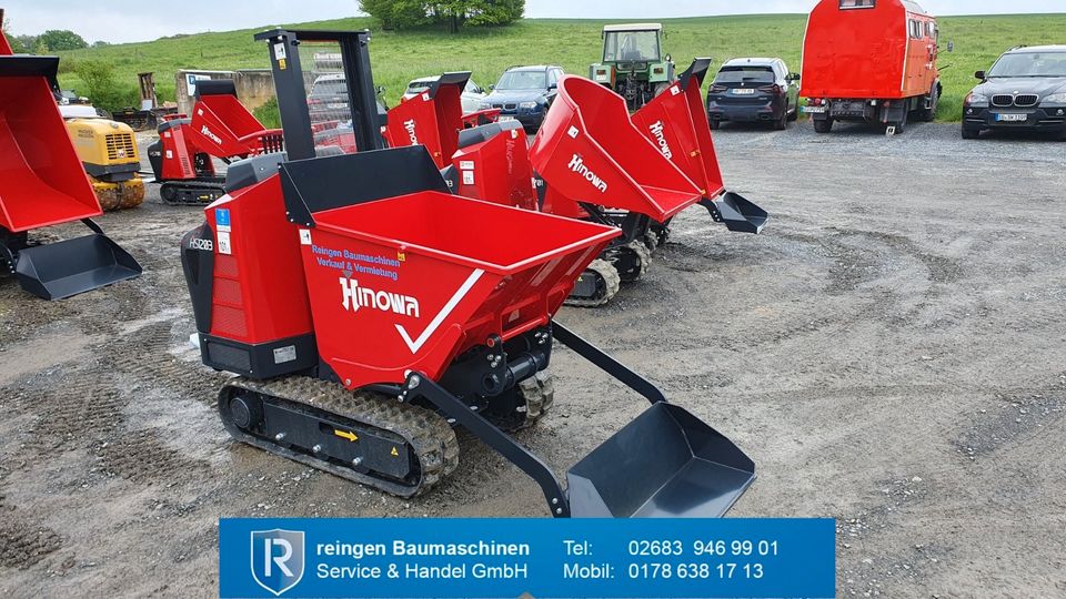 Mieten / Kaufen Hinowa Minidumper HS1203 Hochentlader inkl. MwSt. in Buchholz (Westerwald)