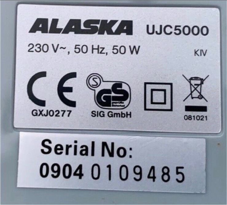 Alaska Ultraschall Reinigungsgetät - mit Uhrenhalter in Nauheim