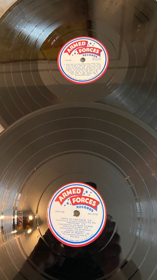 Schallplatten Jazz US Air Force Armed Forces Top Zustand in München