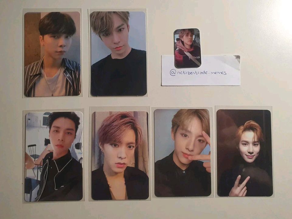 NCT 127 Photocards in Bayreuth