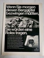 ROLEX EXPLORER Werbung /Reklame /Werbeanzeige Original Vintage Nordrhein-Westfalen - Gummersbach Vorschau