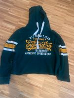 Superdry Vintage Hoodie Pullover Damen grün XS Hessen - Kronberg im Taunus Vorschau