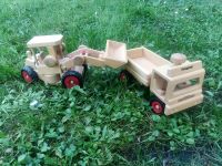 Holz Spielzeug Fagus Radlader und LKW Kipper Dresden - Strehlen Vorschau