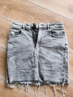 TALLY WEIJL Jeans Rock 36 S grau used look Nordrhein-Westfalen - Witten Vorschau