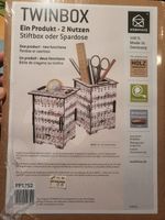 Twinbox Noten Stiftbox oder Spardose Werkhaus OVP Bayern - Grub a. Forst Vorschau